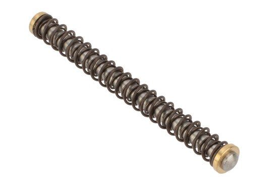 Tandemkross Sentinel Stainless Steel Captured Spring Guide Rod for Ruger SR22 pistols has a smooth steel nose